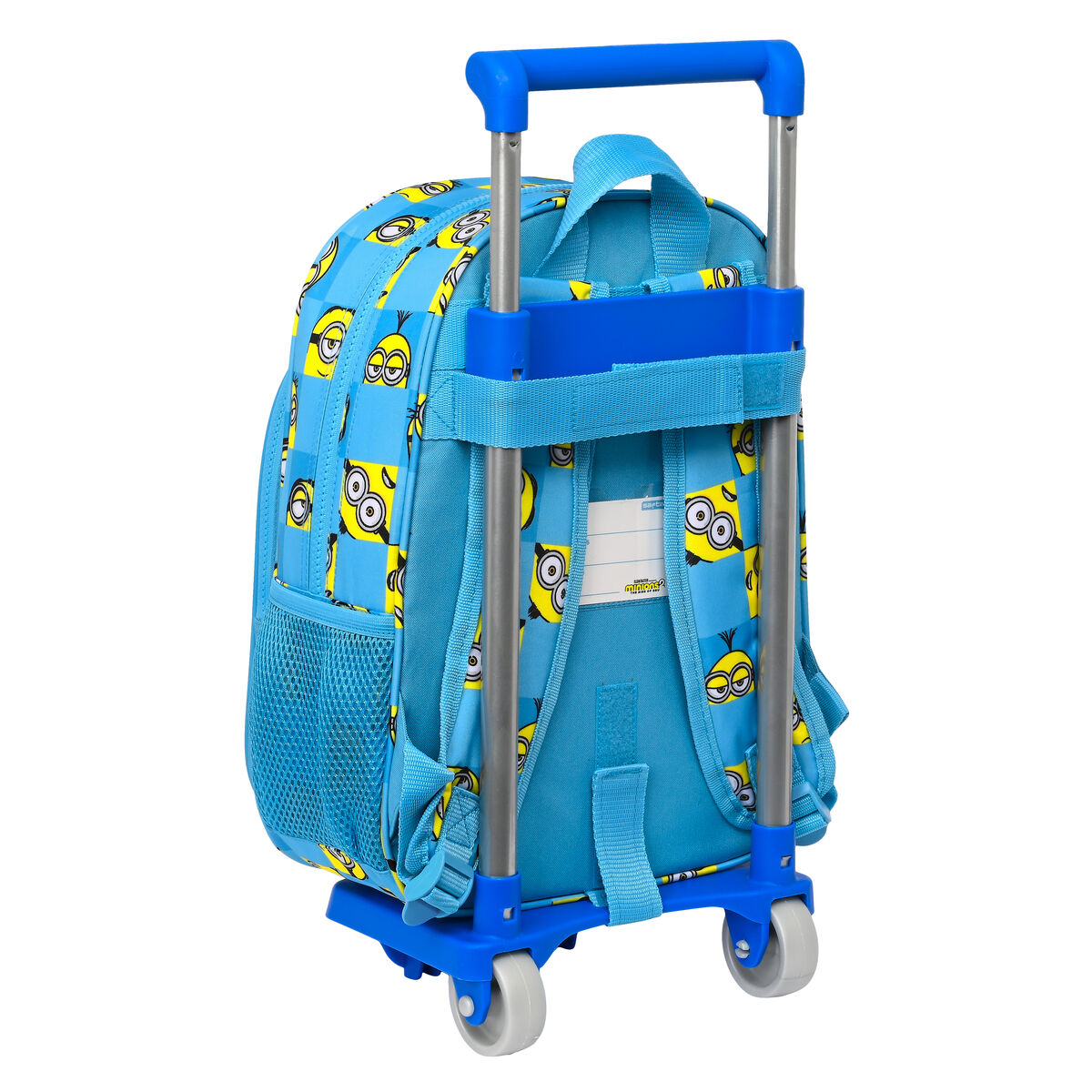 Mochila Escolar con Ruedas Minions Minionstatic Azul 26 x 34 x 11 cm