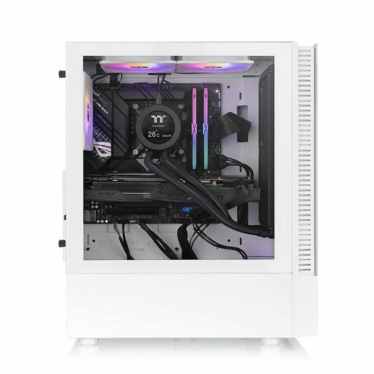 Caja Semitorre ATX THERMALTAKE CA-1X3-00M6WN-00 Blanco