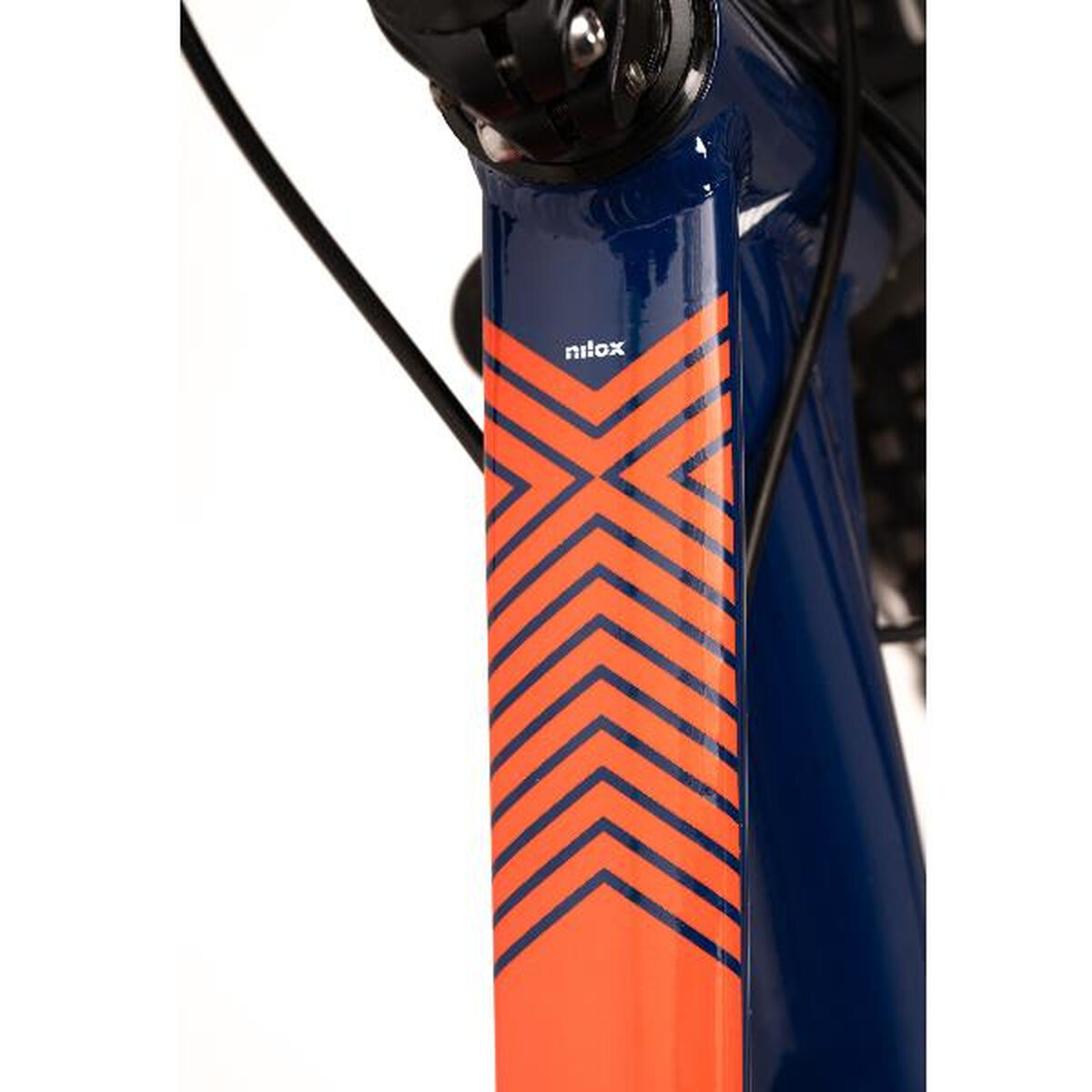 Bicicleta Eléctrica Nilox X6 PLUS 250 W 12800 mAh 27,5" Negro/Azul