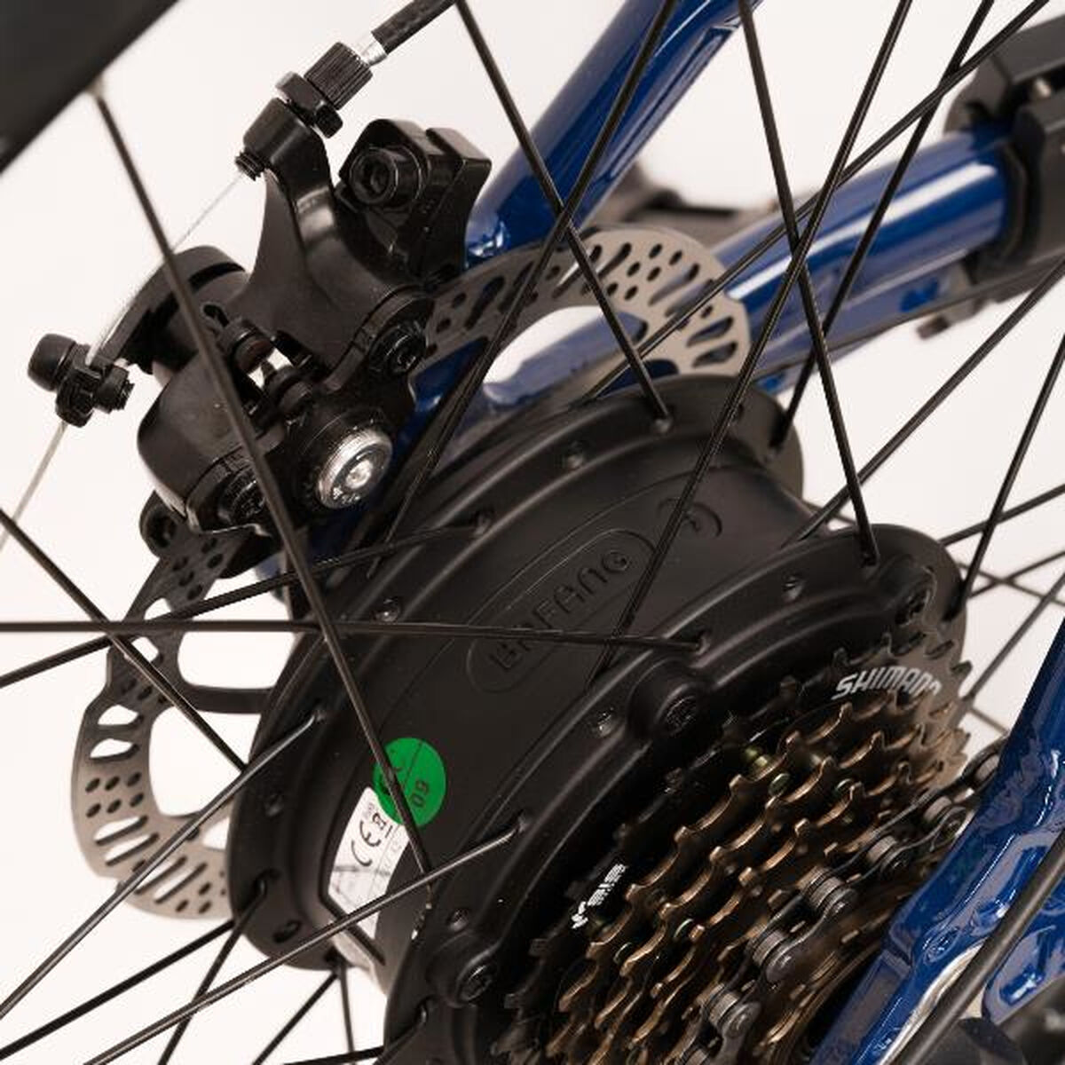 Bicicleta Eléctrica Nilox X6 PLUS 250 W 12800 mAh 27,5" Negro/Azul