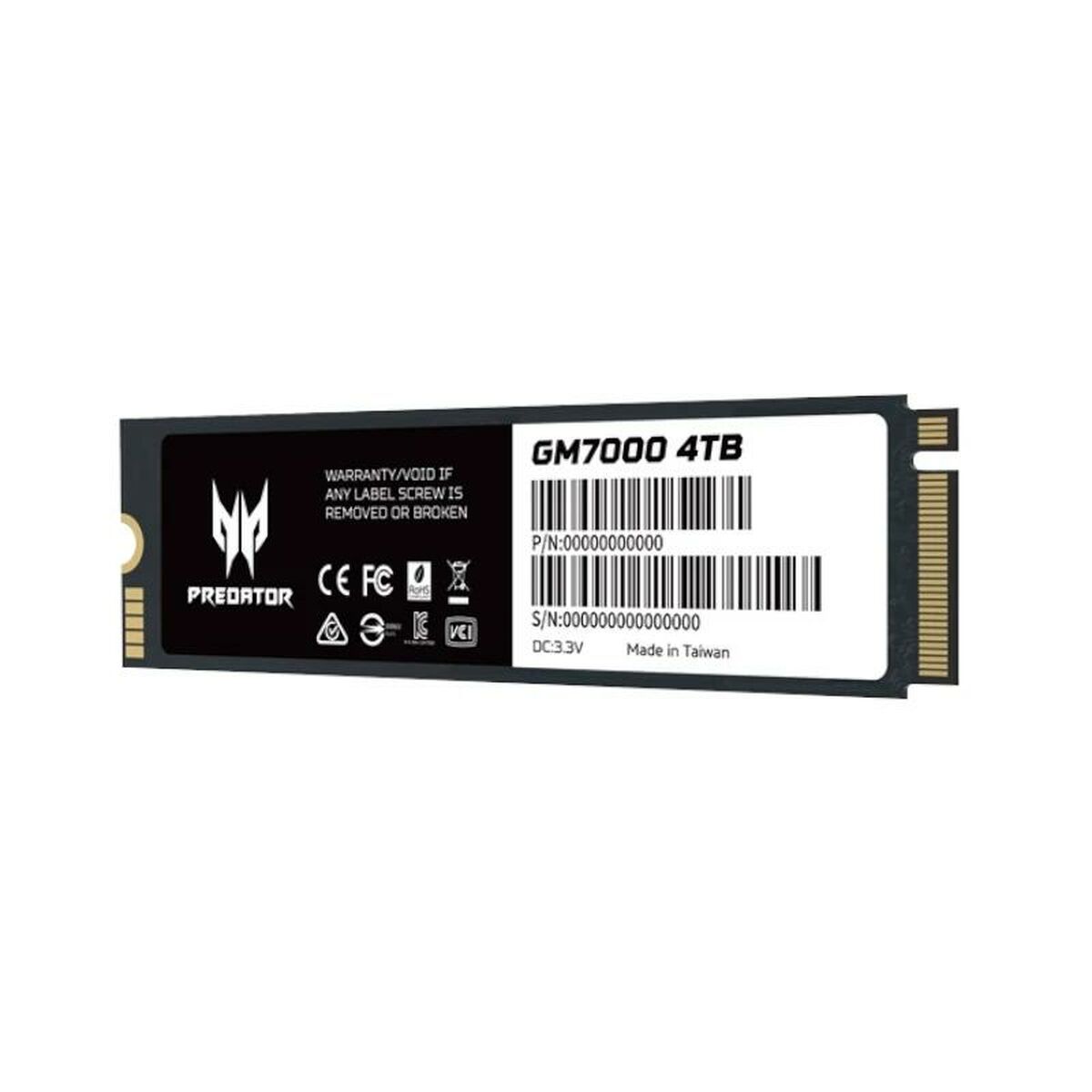 Disco Duro Acer GM-7000 4 TB SSD