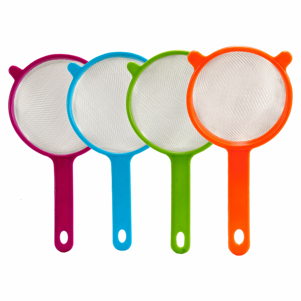 Colador Kinvara Aluminio Polipropileno Ø 10 cm 10 x 4 x 19,5 cm 10 x 19,5 x 4 cm (12 Unidades)