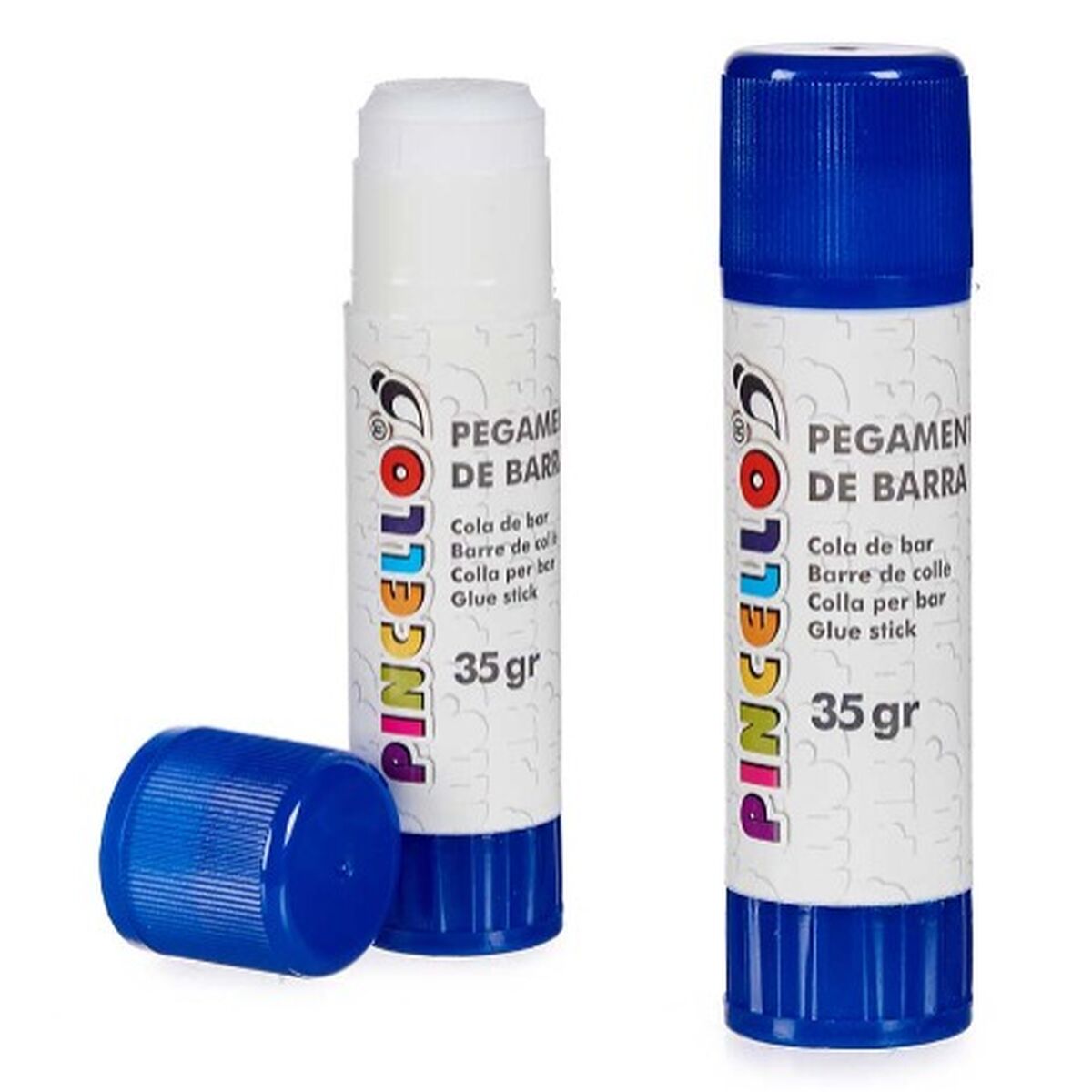 Pegamento de barra Pincello 35 g (12 Unidades)
