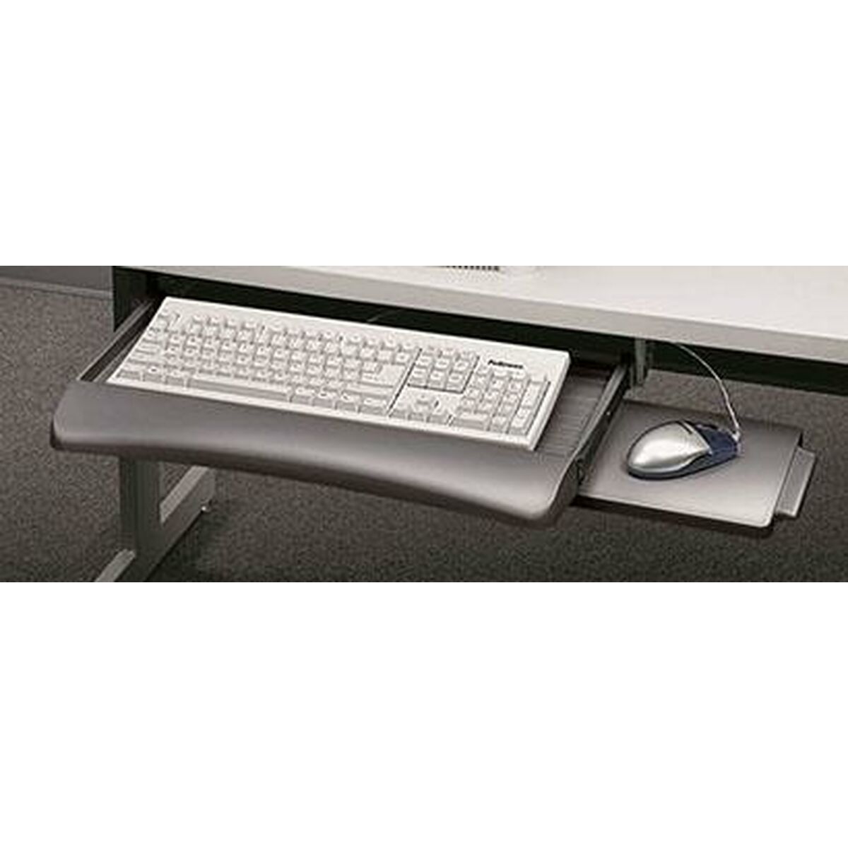 Teclado Fellowes 93804 Grafito