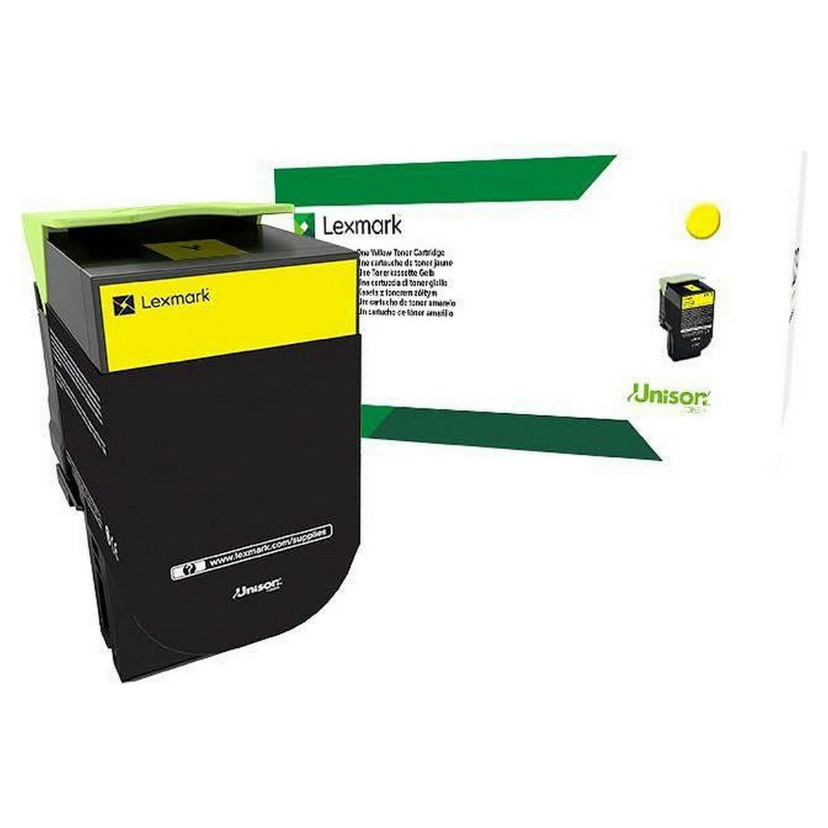 Tóner Lexmark LEX0734646667111 Amarillo