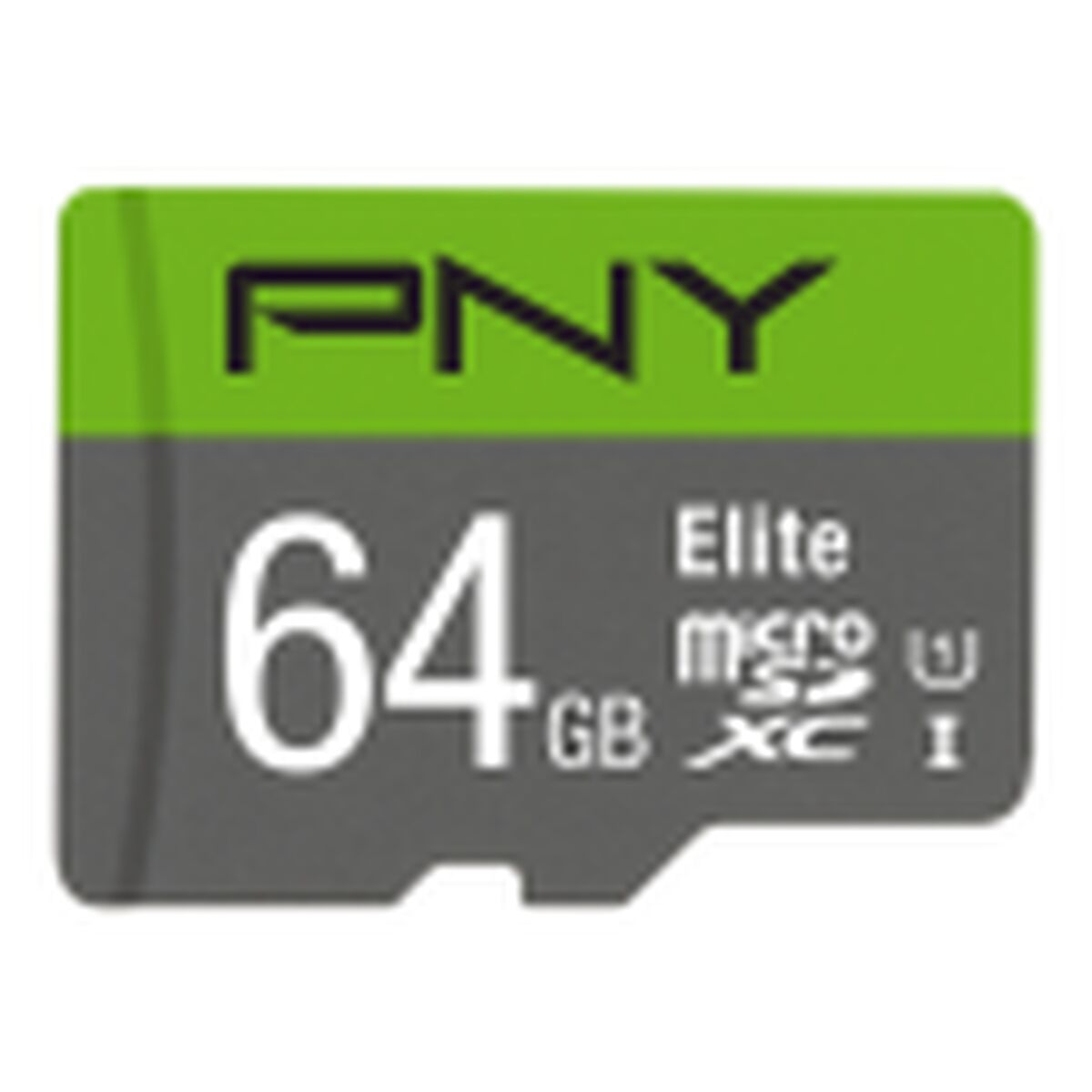 Tarjeta de Memoria Micro SD con Adaptador PNY P-SDUX64U185GW-GE 64 GB