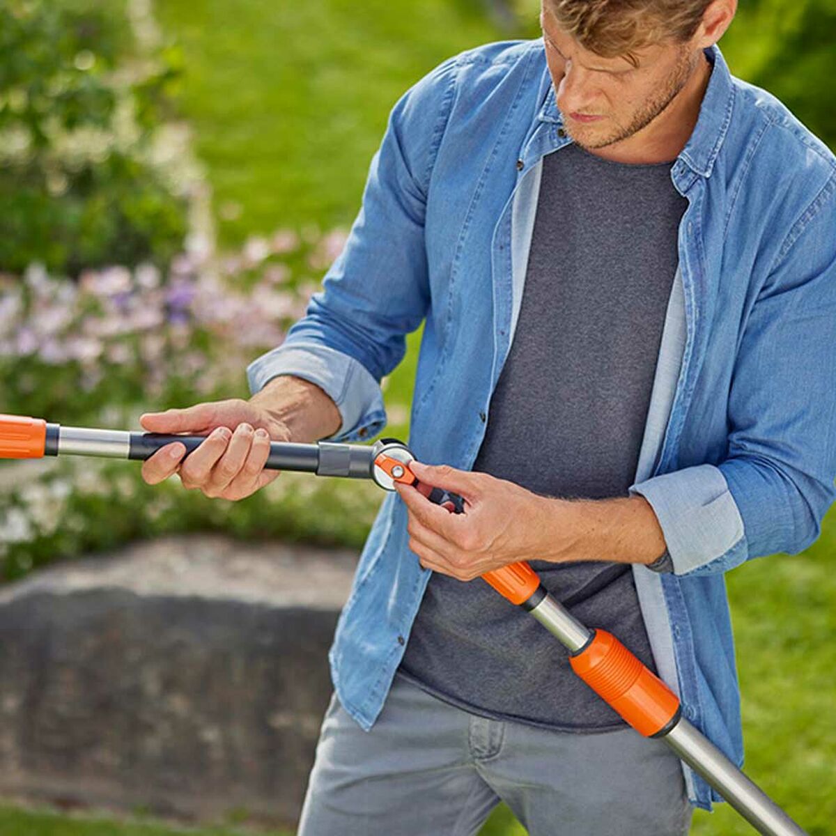 Mango de repuesto Gardena 18806-20 53 cm Cleansystem Flexible