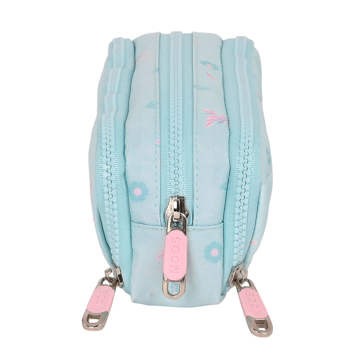 Portatodo Triple Moos Garden Turquesa 21 x 8 x 8 cm