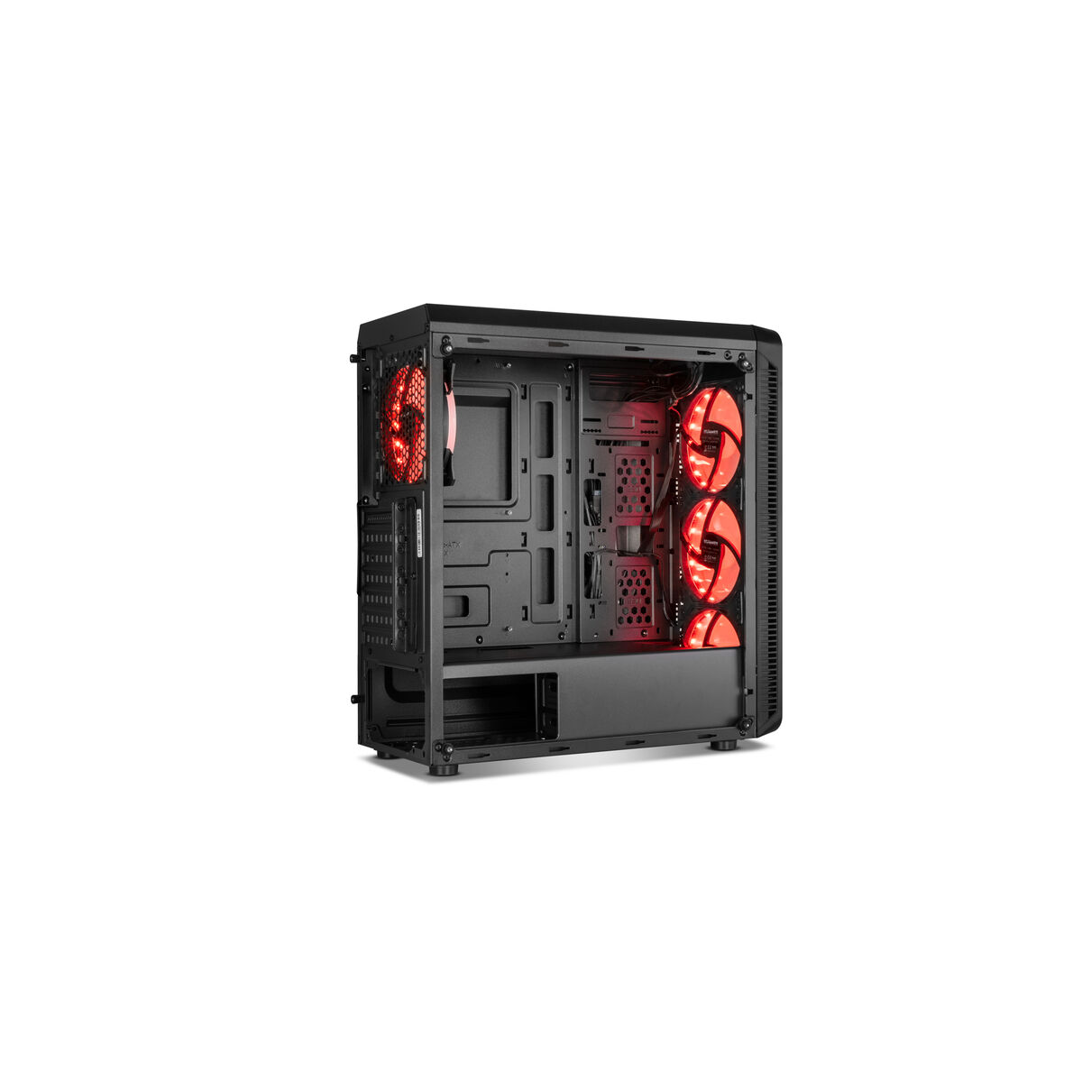 Caja Semitorre ATX Nox-Xtreme NXHUMMERTGM Negro