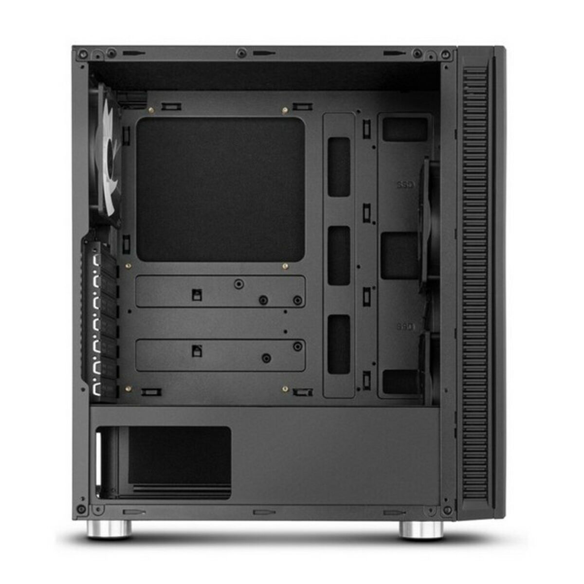 Caja Semitorre Micro ATX / Mini ITX / ATX Nox-Xtreme NXHUMMERVOID Negro
