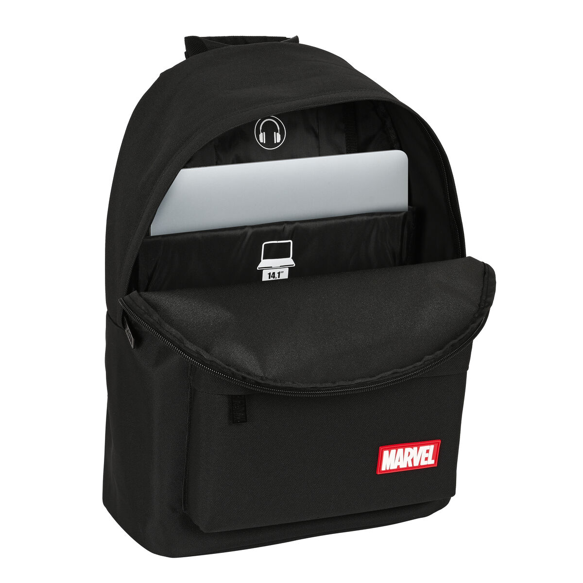 Mochila para Portátil Marvel Negro 31 x 41 x 16 cm