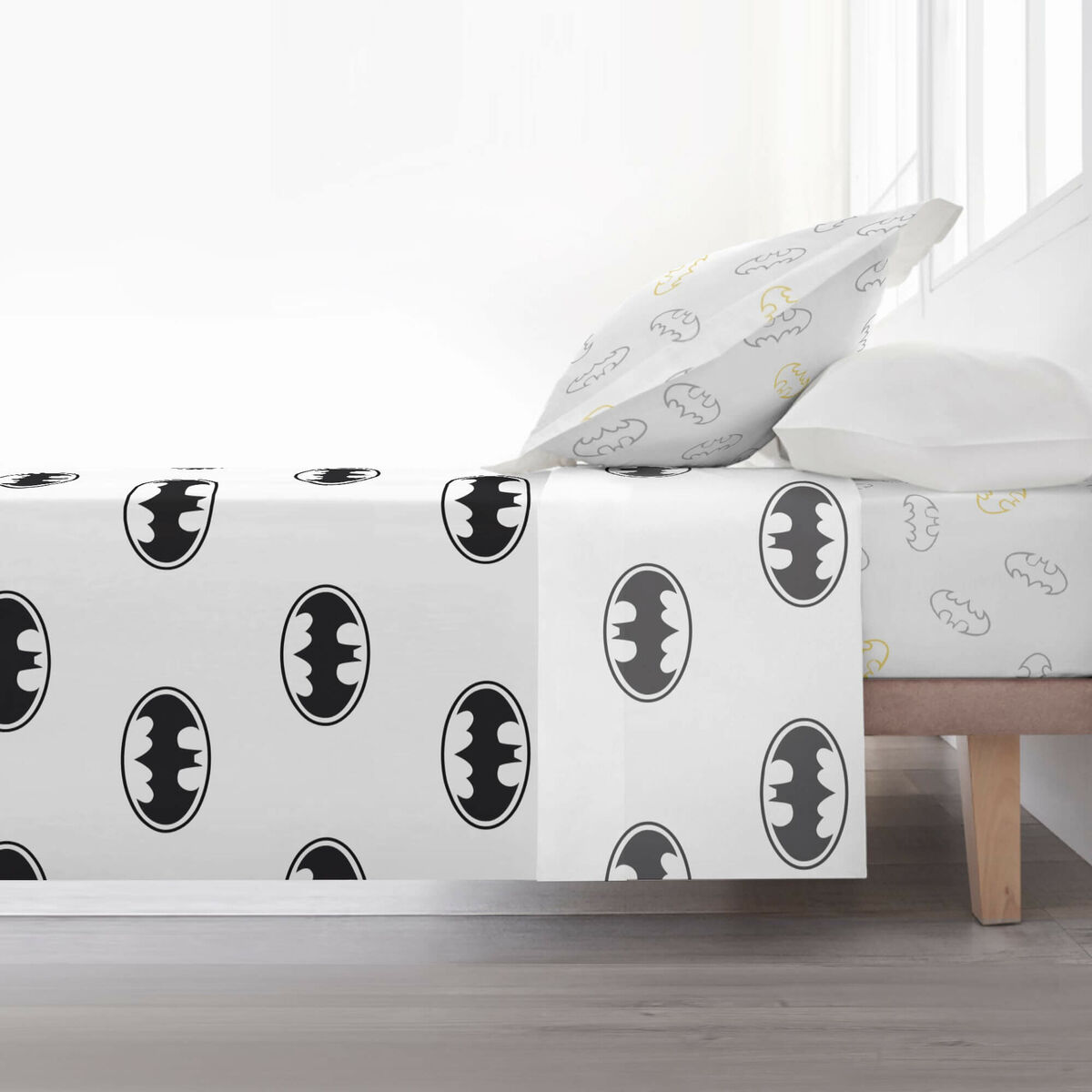 Juego de Sábanas Batman Basic Multicolor Cama 150 cm
