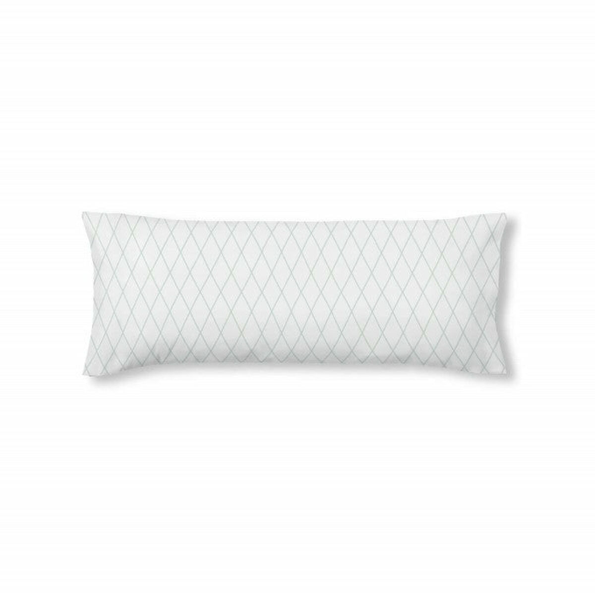 Funda de almohada Decolores Blenheim Blanco 175 Hilos 45 x 110 cm Algodón