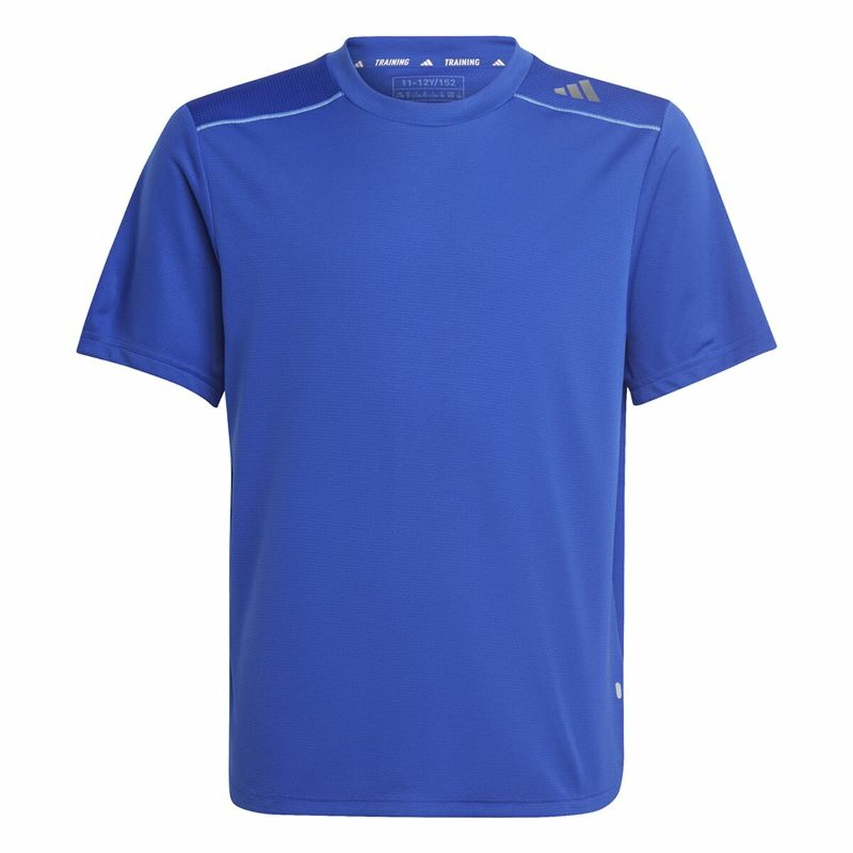Camiseta de Manga Corta Infantil Adidas Aeroready Azul