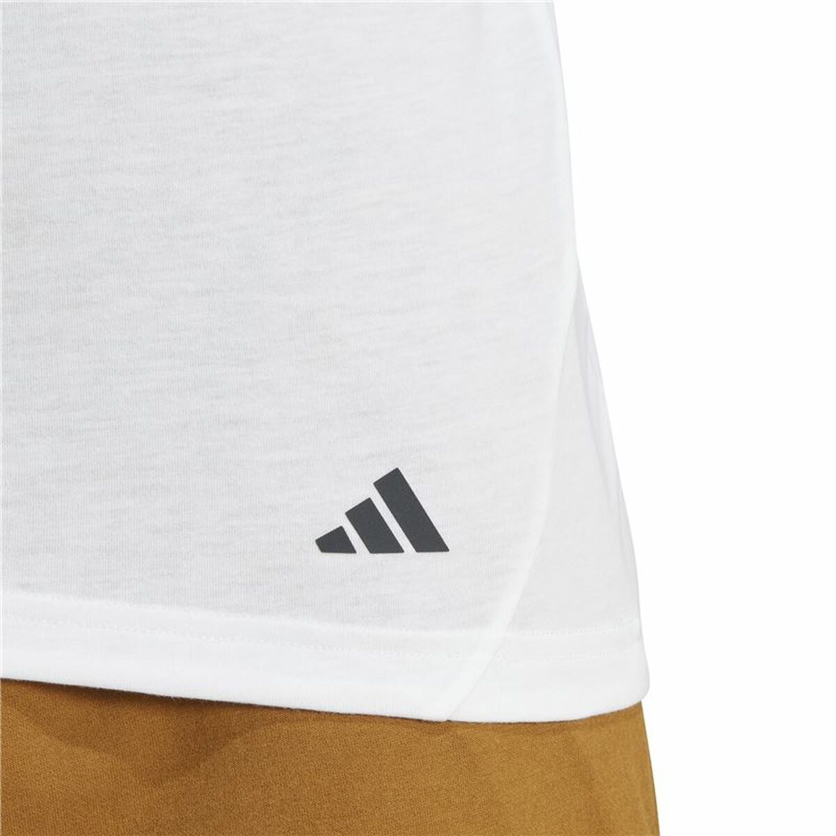 Camiseta de Manga Corta Hombre Adidas Base Blanco