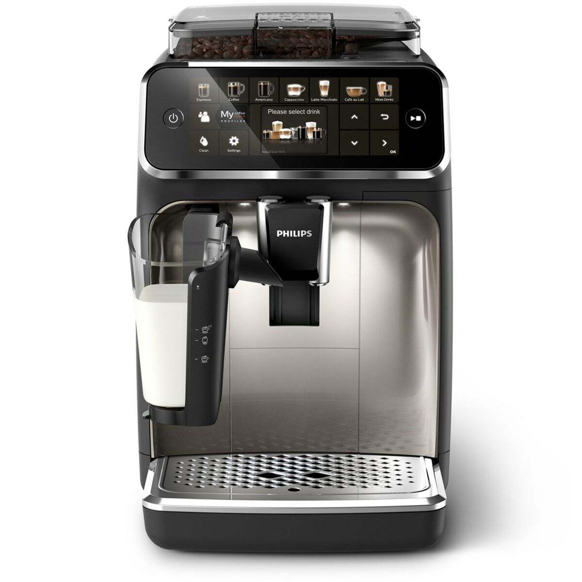 Cafetera Superautomática Philips EP5447/90 Negro Cromo 1500 W 15 bar 1,8 L