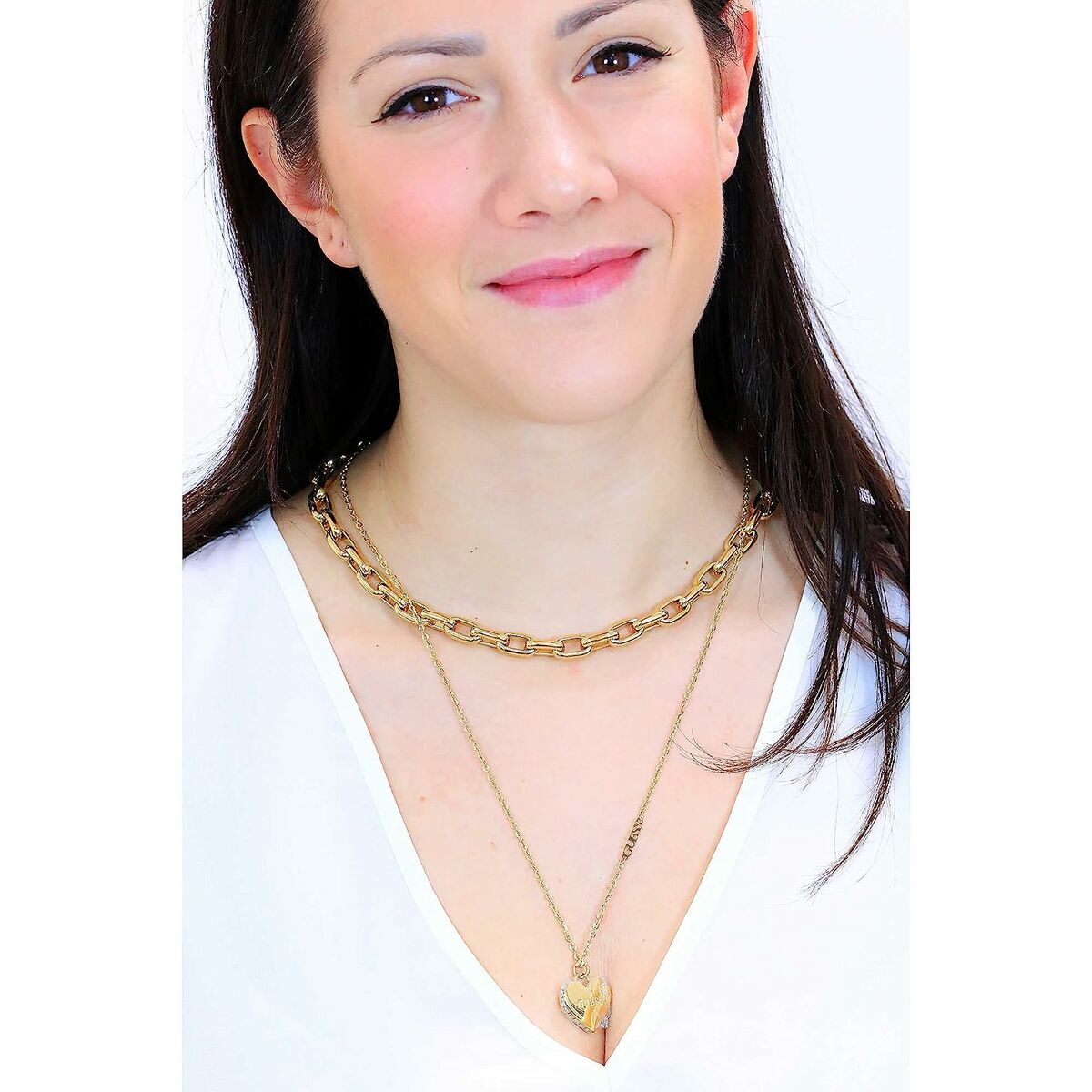 Collar Mujer Guess JUBN02227JWYGT-U 45 cm