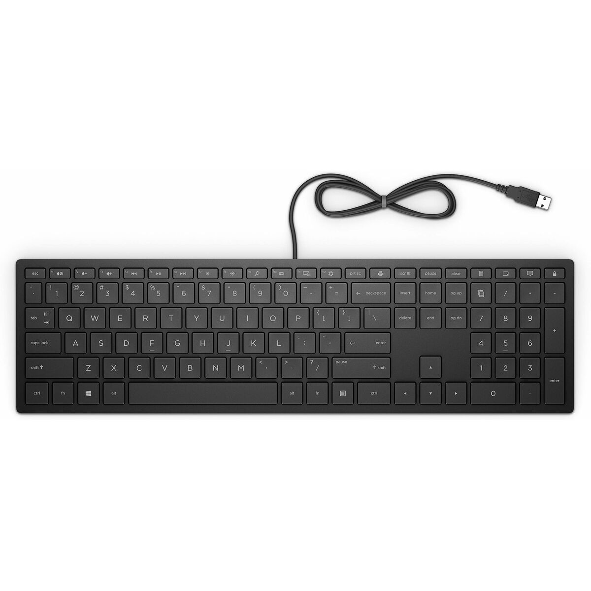 Teclado HP 4CE96AA Negro