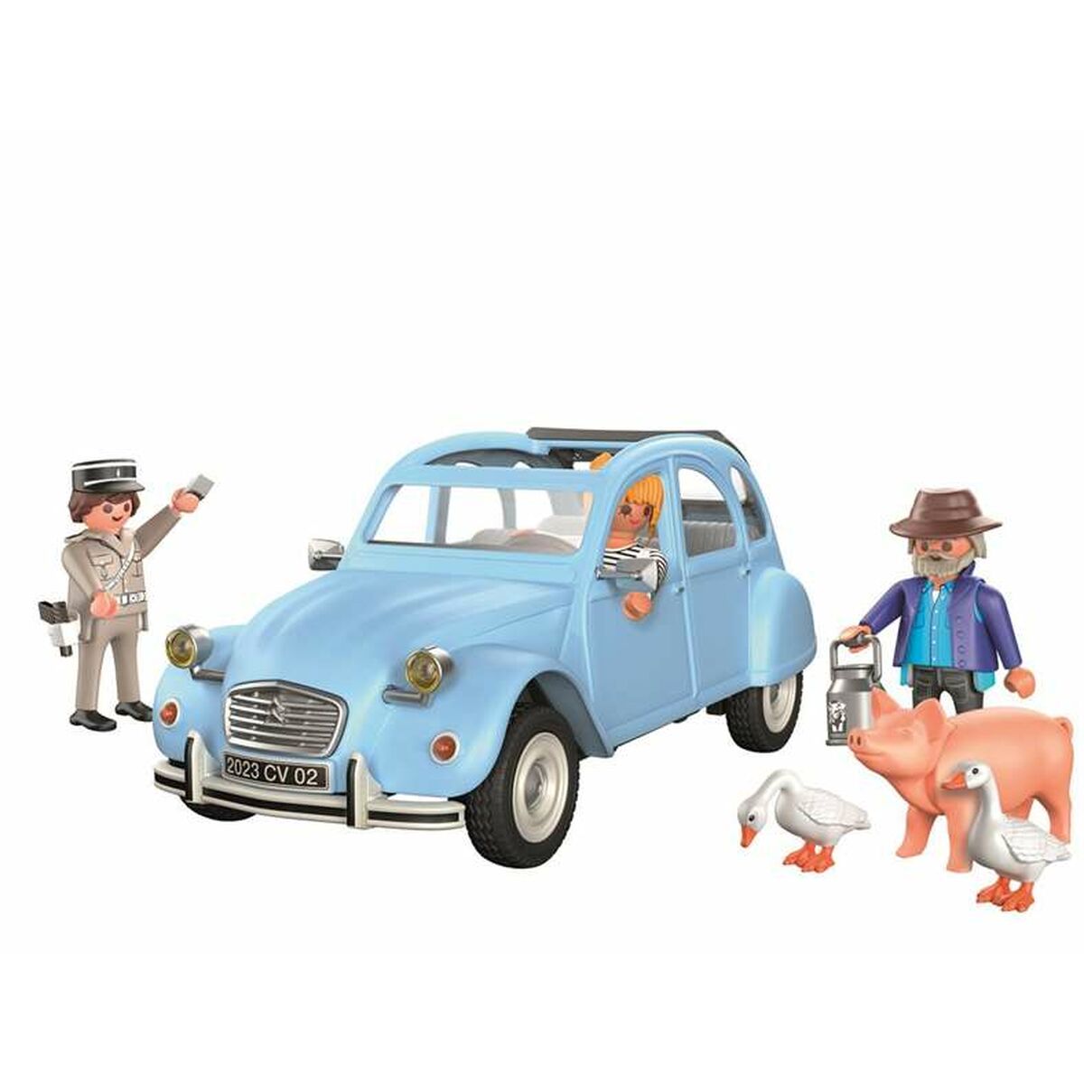 Playset de Vehículos Playmobil Azul Coche 57 Piezas