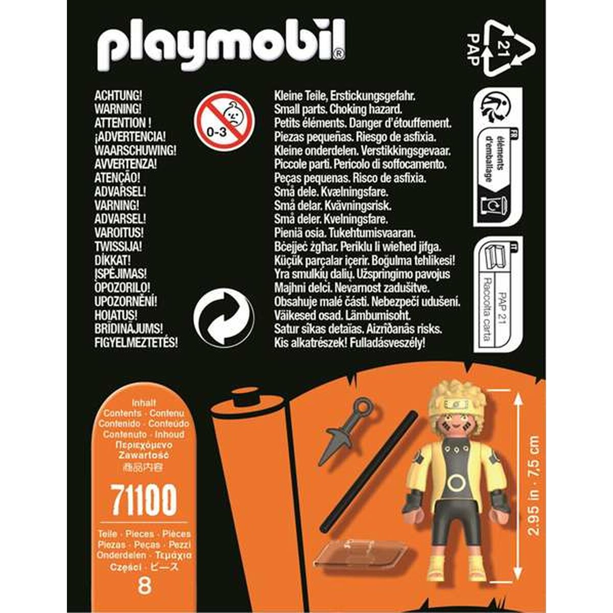 Playset Playmobil 8 Piezas