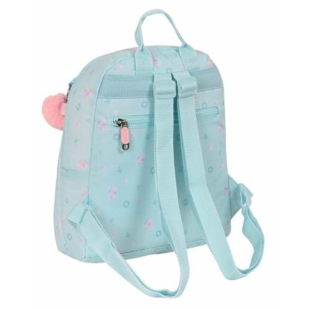 Mochila Infantil Moos Garden Turquesa 25 x 30 x 13 cm Mini