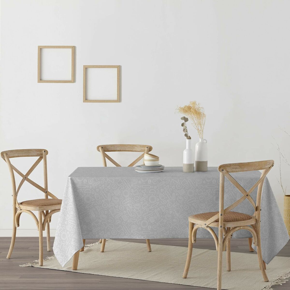 Mantel resinado antimanchas Belum 0400-40 Multicolor 250 x 150 cm