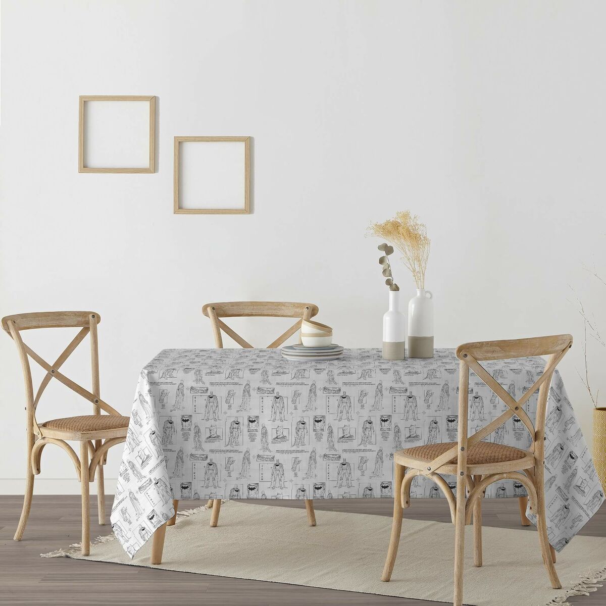 Mantel resinado antimanchas Belum Features Multicolor 300 x 150 cm