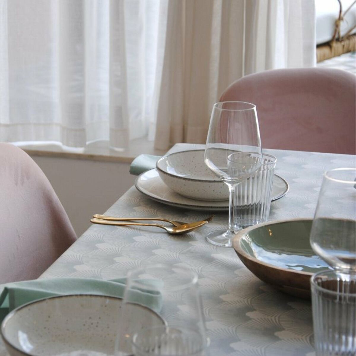 Mantel resinado antimanchas Belum 0120-265 Multicolor 250 x 150 cm