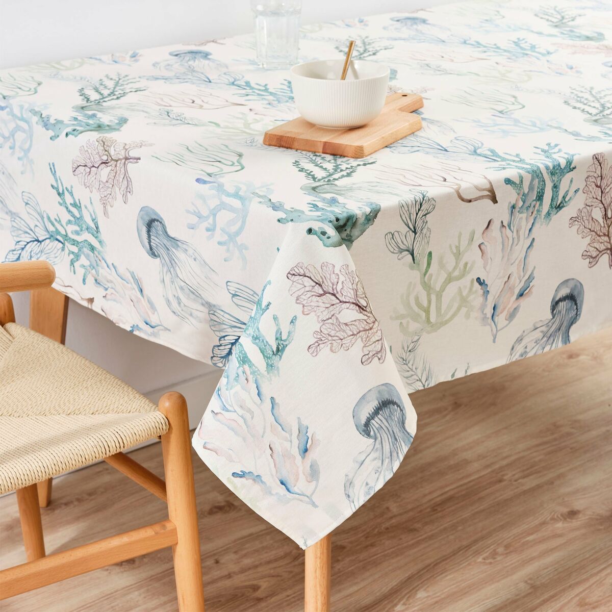 Mantel resinado antimanchas Belum 0120-401 Multicolor 100 x 150 cm