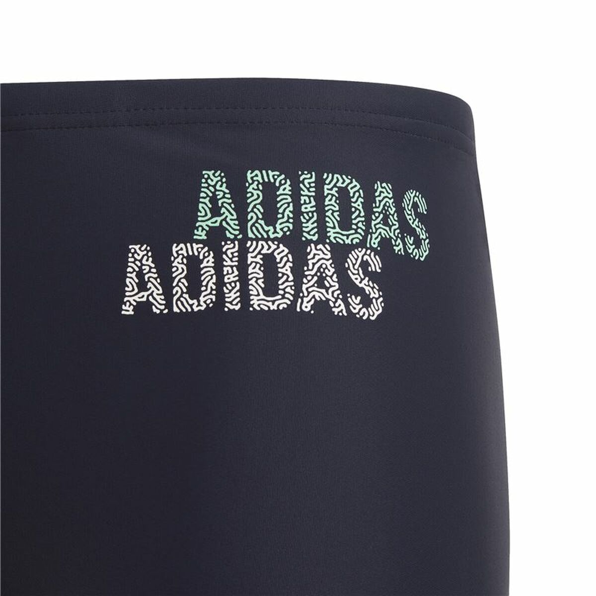 Bañador Niño Adidas Logo Azul oscuro