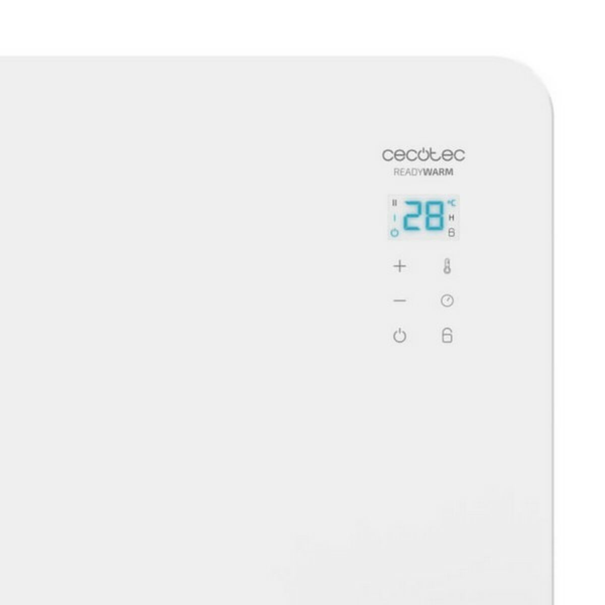 Calefactor Eléctrico de Convección Cecotec Ready Warm 6700 Crystal Connection 1500W WIFI Blanco