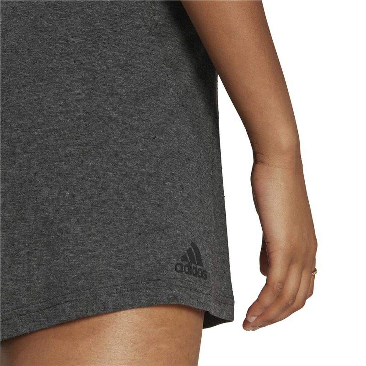 Pantalones Cortos Deportivos para Mujer Adidas Future Icons Winners Gris oscuro