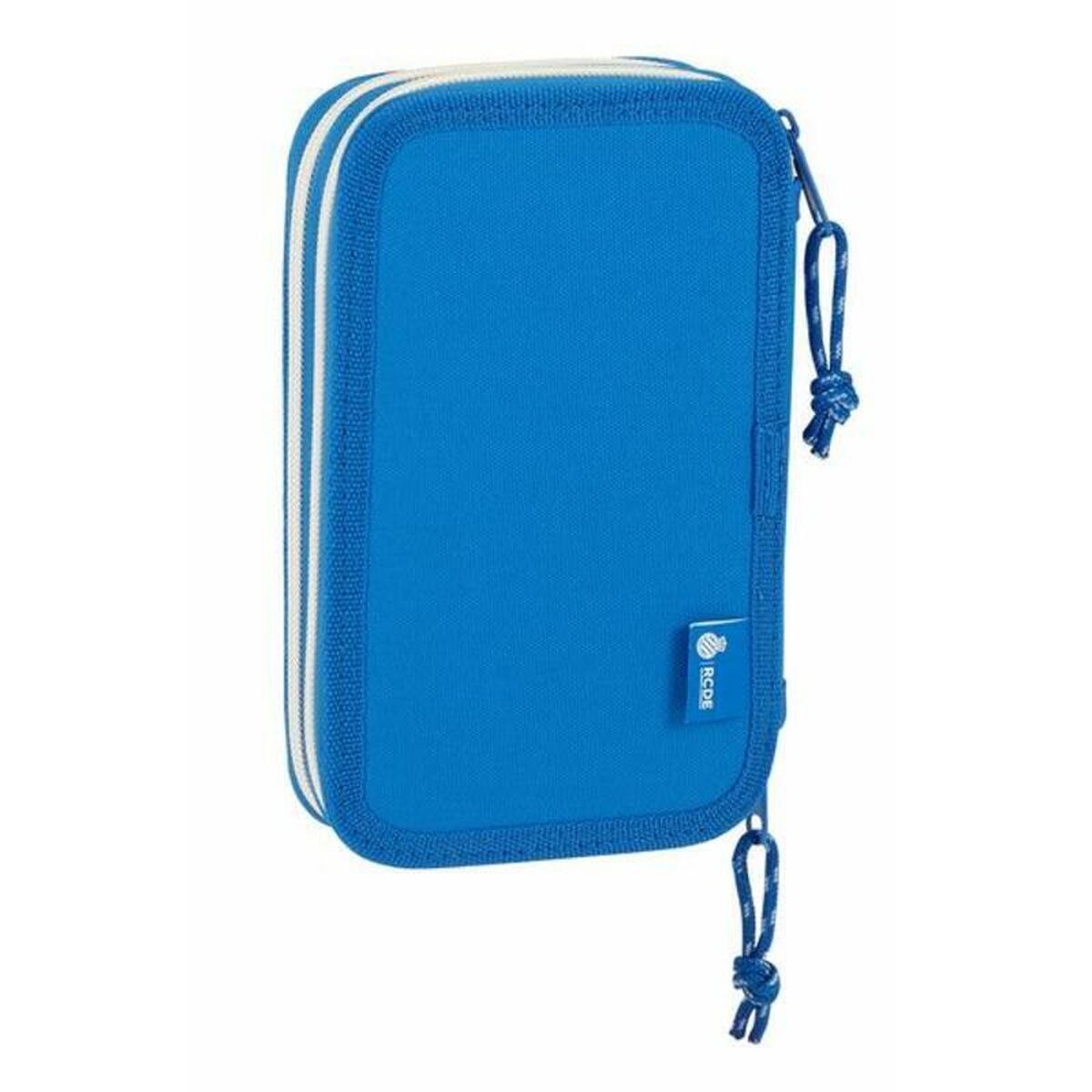 Plumier Doble RCD Espanyol Azul Blanco 12,5 x 19,5 x 4 cm