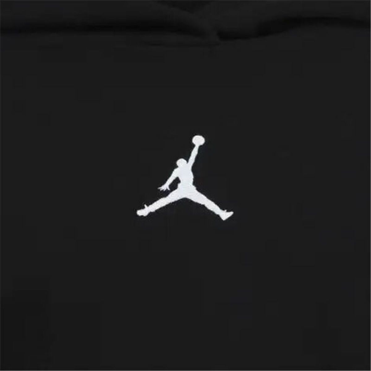 Sudadera con Capucha Niña Jordan Icon Play Blanco Negro