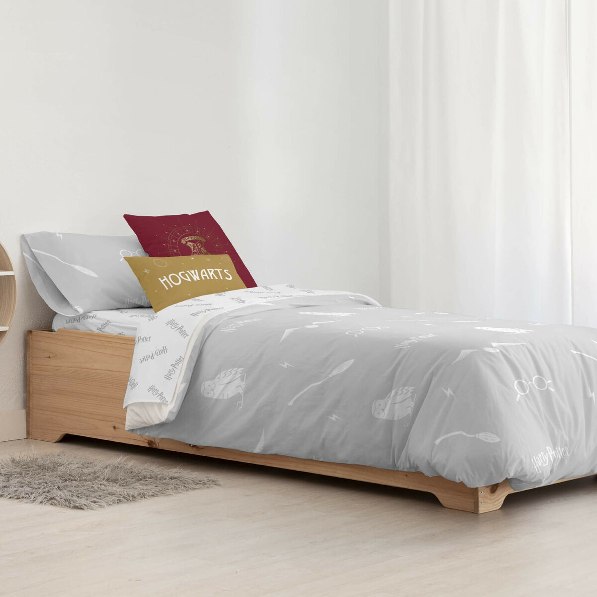 Funda Nórdica Harry Potter Potter Universe Multicolor 175 Hilos 180 x 220 cm Cama de 105