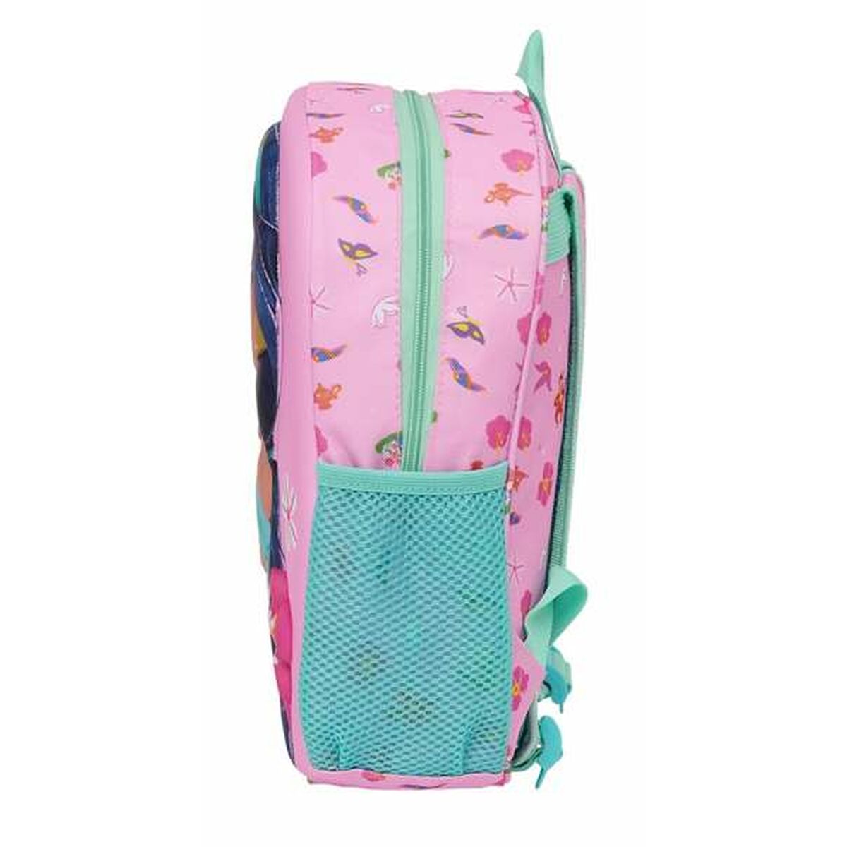 Mochila Escolar 3D Aladin Jasmine 27 x 33 x 10 cm