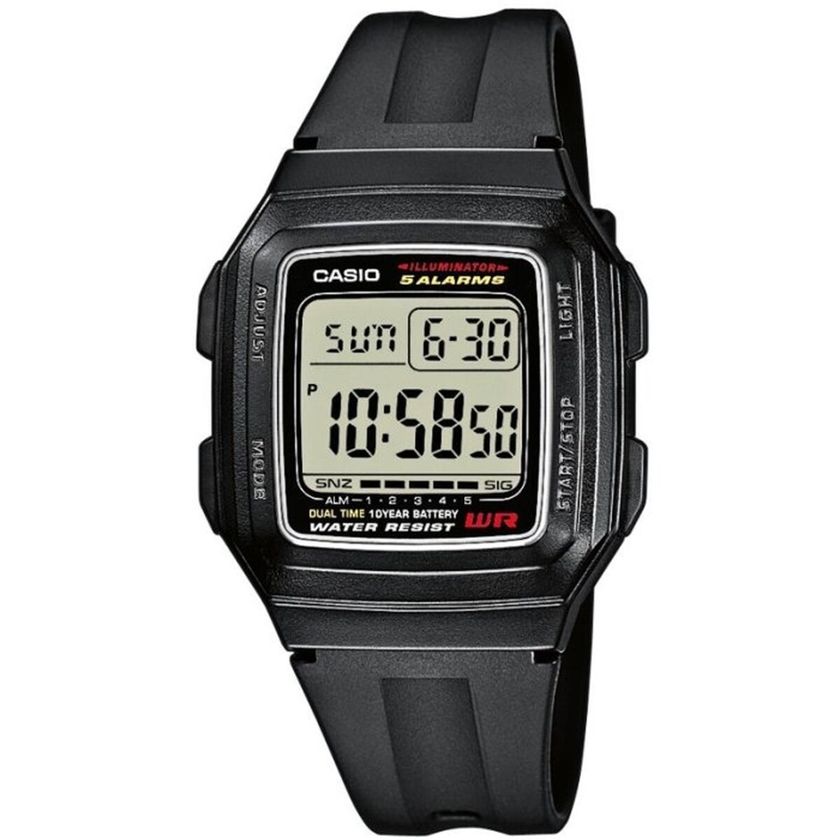 Reloj Unisex Casio F-201WA-1A (Ø 34 mm)