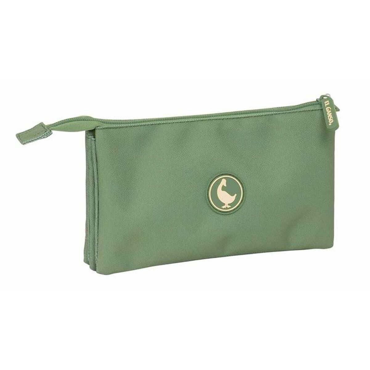 Portatodo Triple El Ganso Basics Verde 22 x 12 x 3 cm