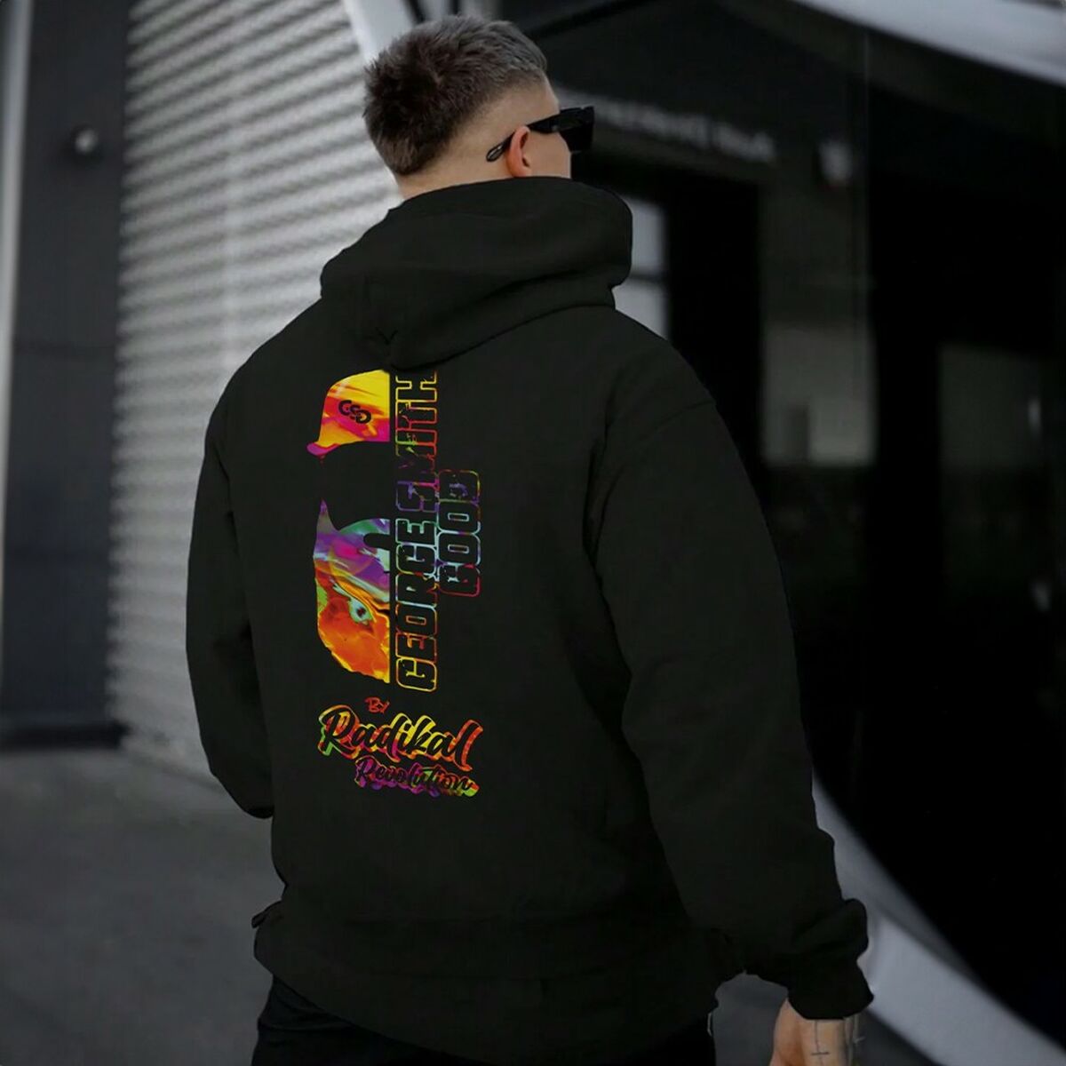 Sudadera con Capucha RADIKAL GSG Negro S