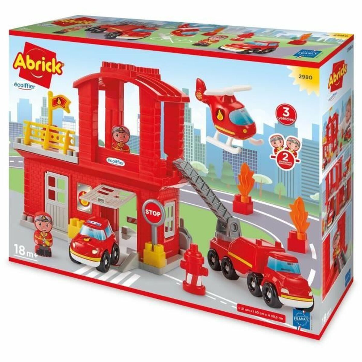Juego de Construcción Ecoiffier Fire Station