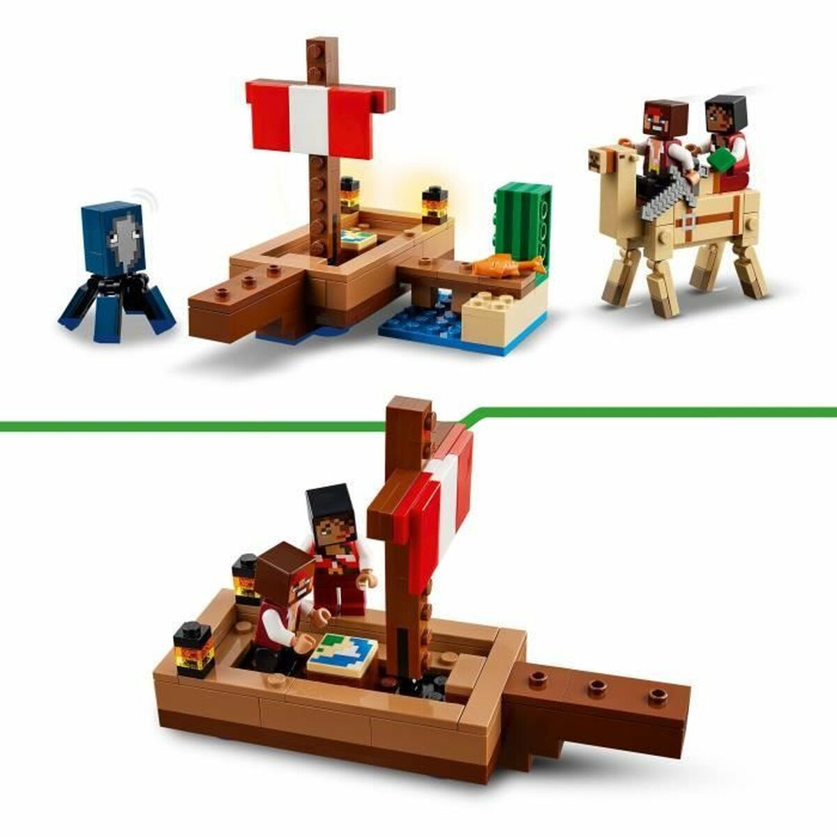 Juego de Construcción Lego Minecraft Multicolor