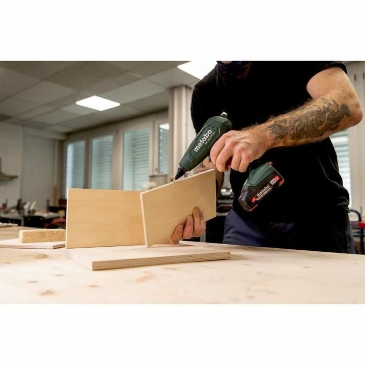 Pistola de silicona Metabo HK 18 LTX 20 Negro 18 W