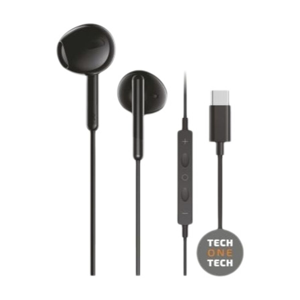 Auriculares Tech One Tech TEC1302 Negro