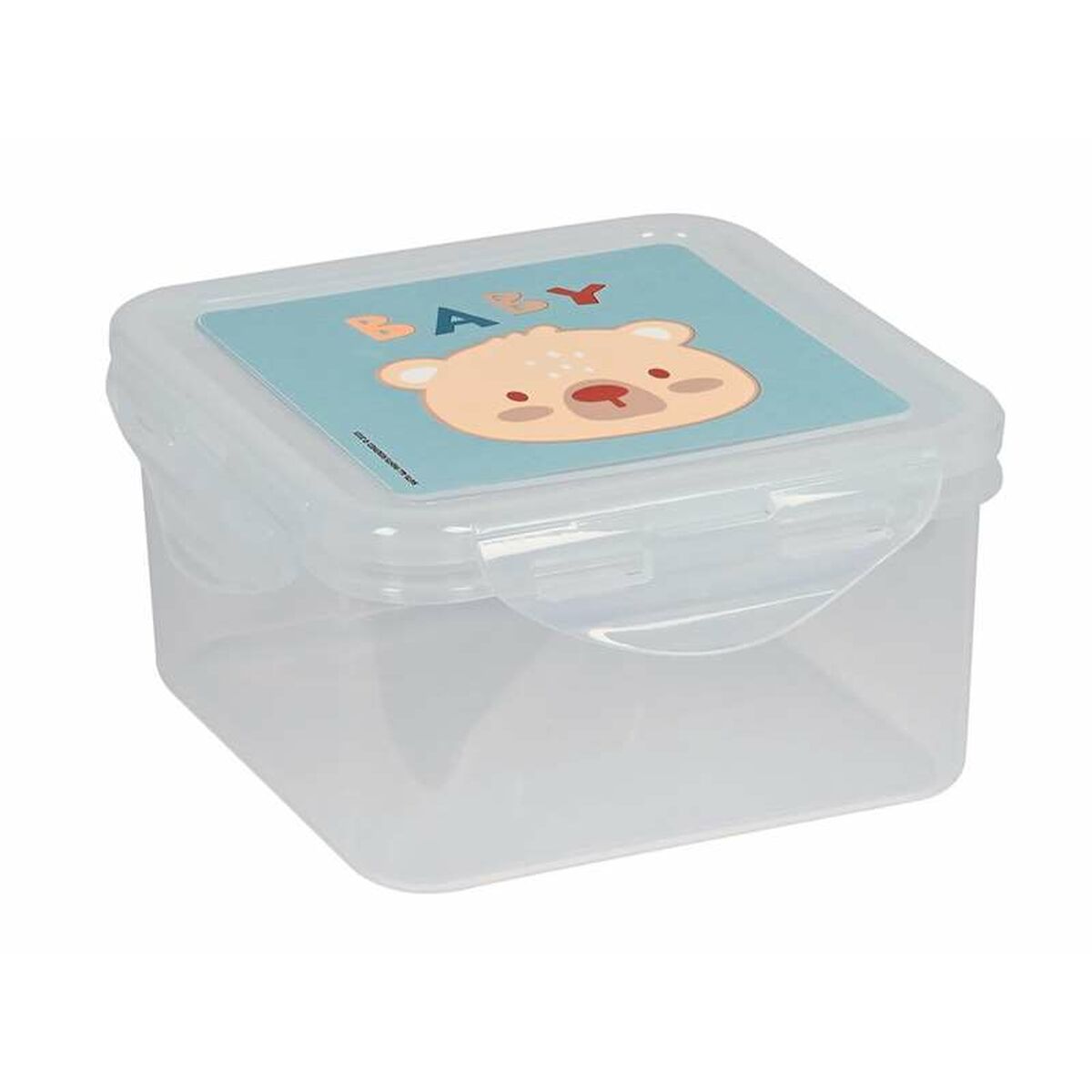 Fiambrera Safta Baby bear Azul Pastel Poliuretano 13 x 7,5 x 13 cm