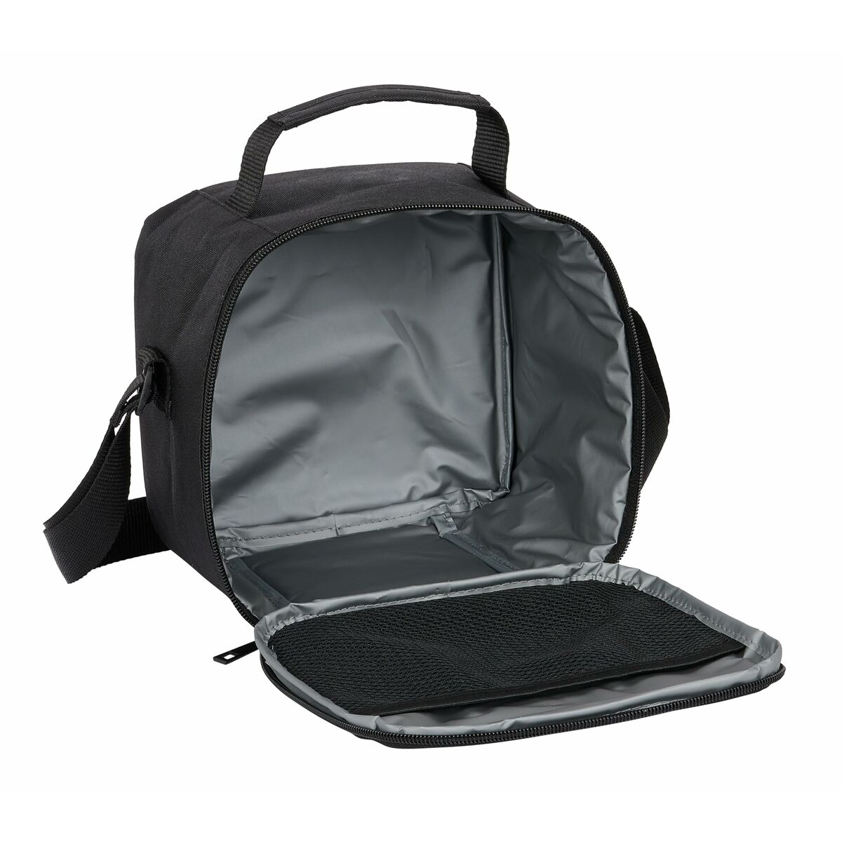 Bolsa Nevera Mickey Mouse Negro 20 x 20 x 15 cm Waterproof