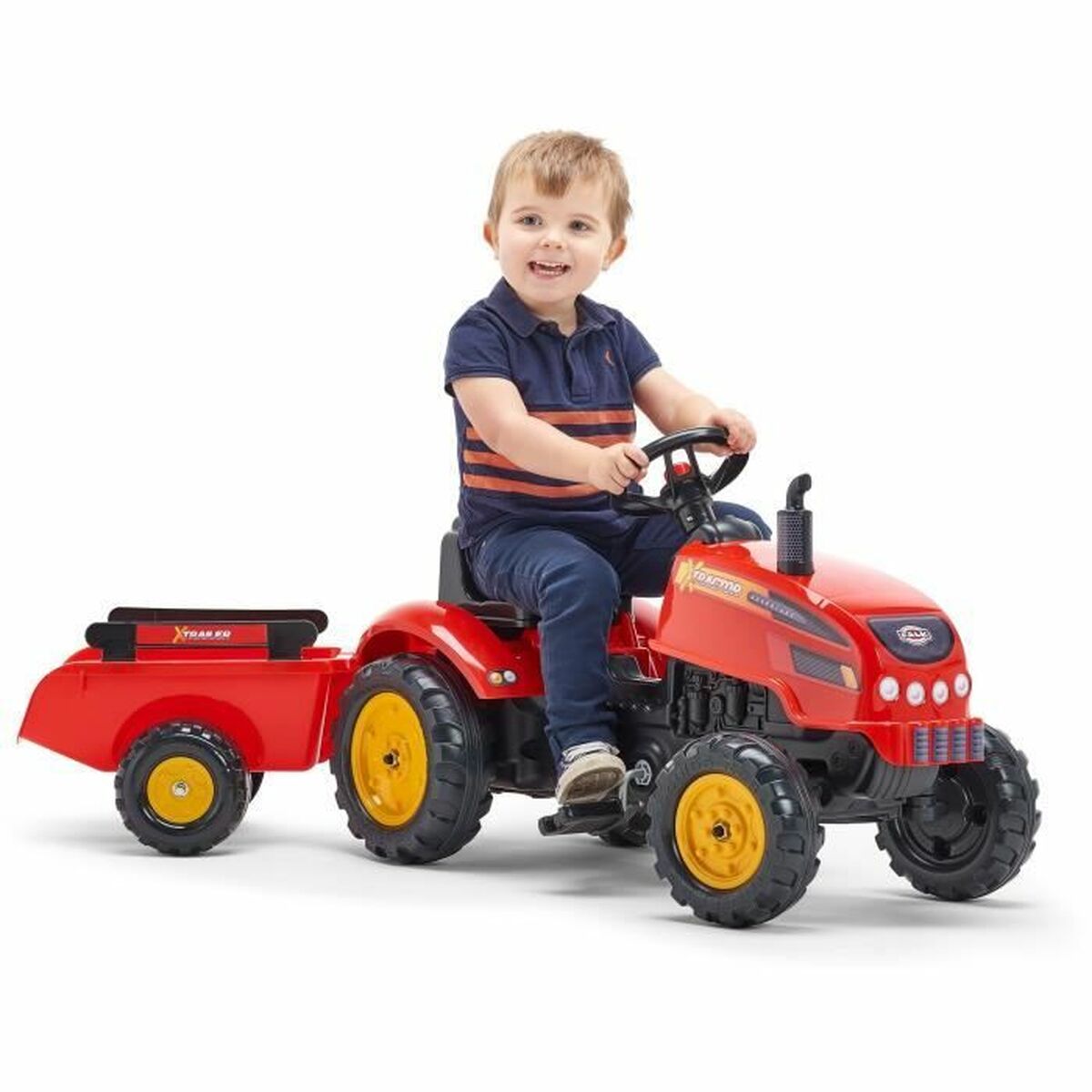 Tractor a Pedales Falk 2046AB rouge