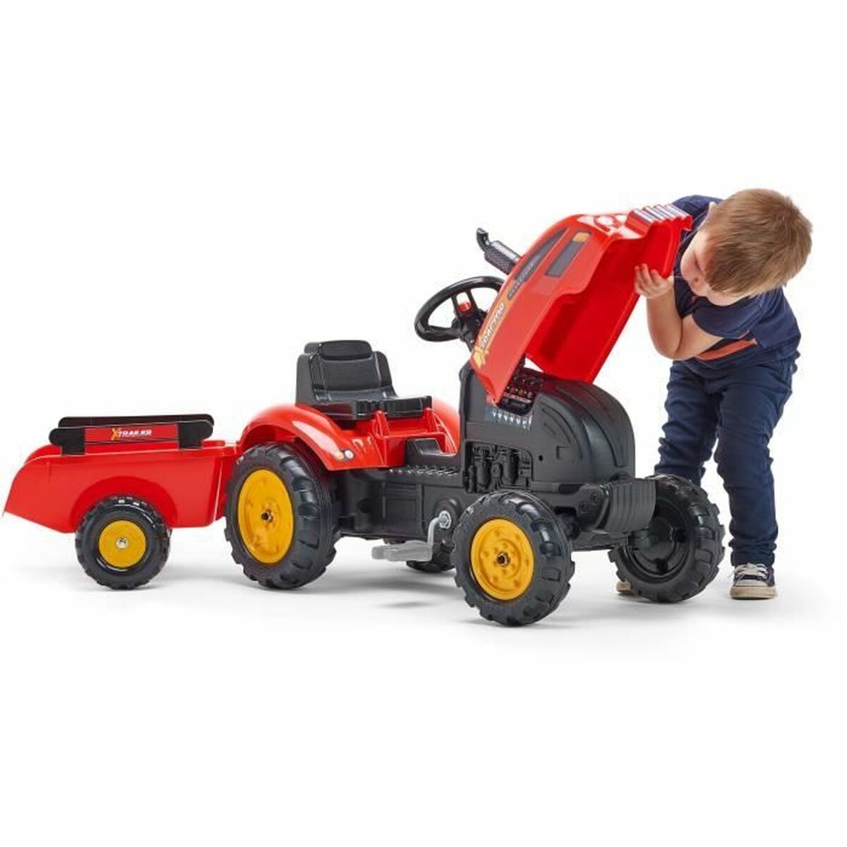 Tractor a Pedales Falk 2046AB rouge