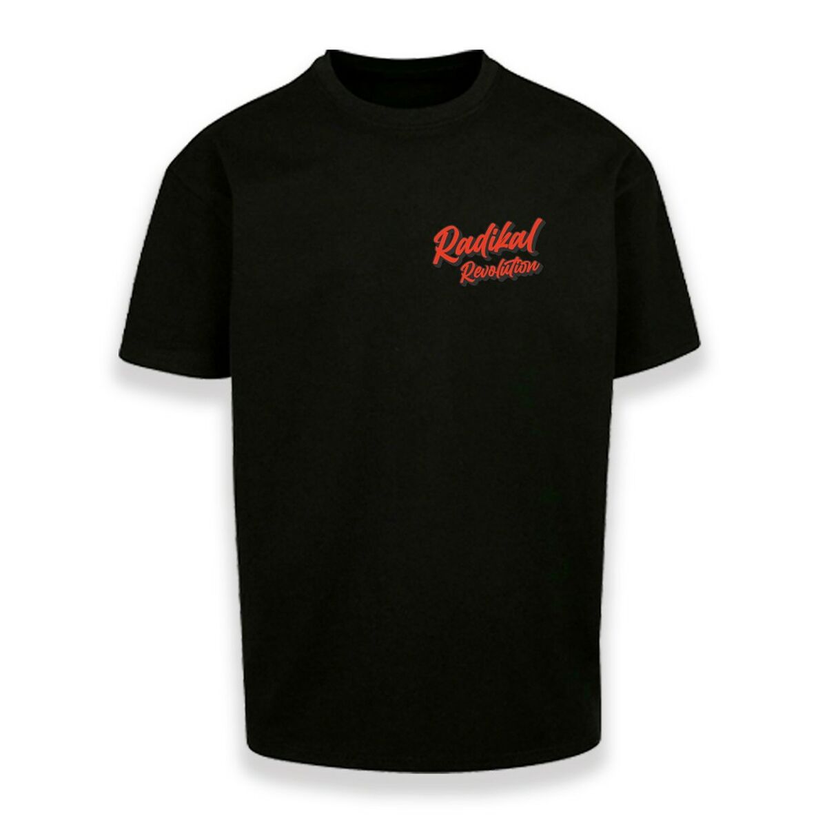 Camiseta de Manga Corta Hombre RADIKAL WINNERS NEVER QUIT Negro M
