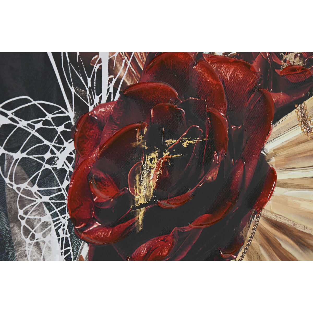 Lienzo Home ESPRIT Poliestireno Lienzo 80 x 3,5 x 120 cm