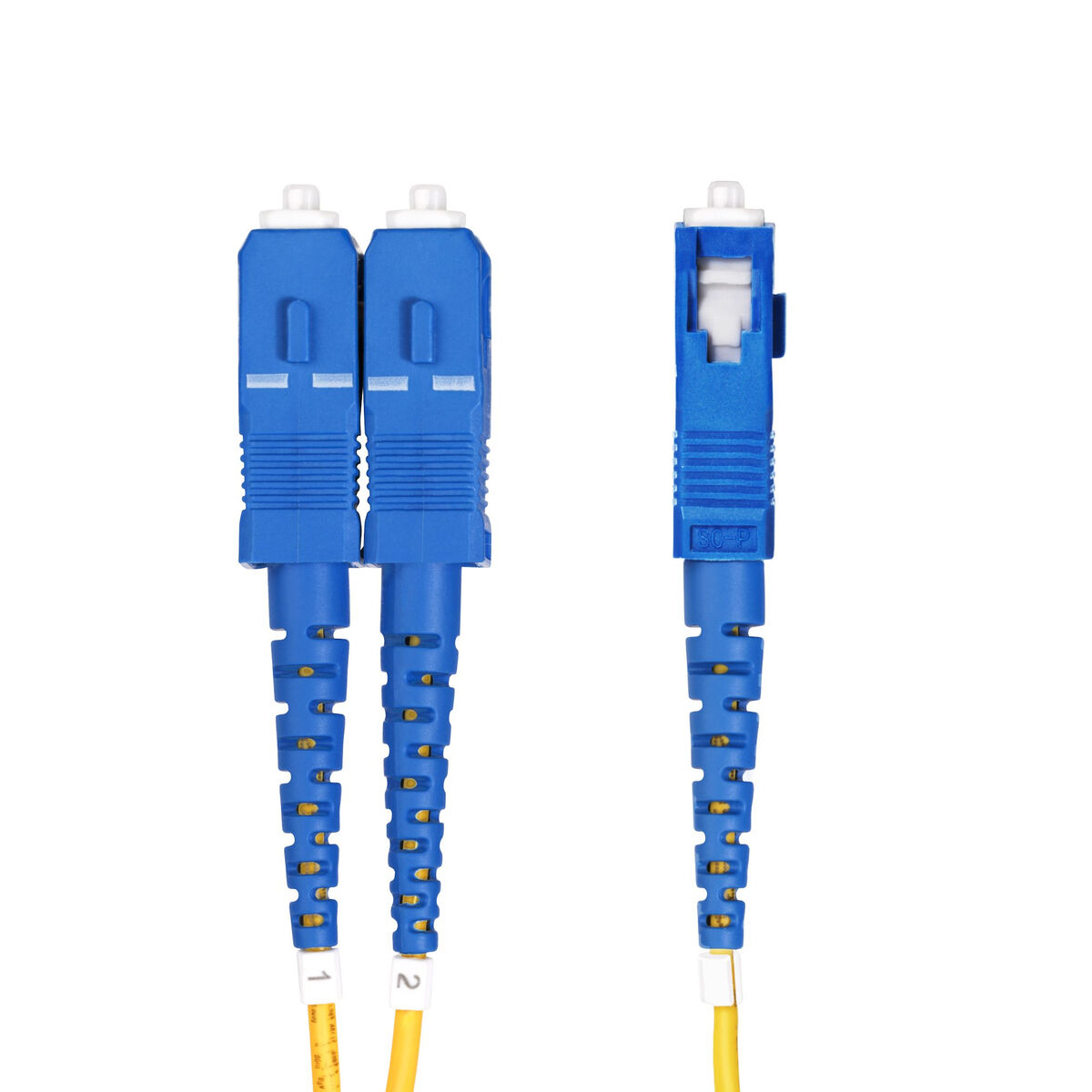 Cable USB Startech SMLCSC-OS2-2M Amarillo 2 m (1 unidad)